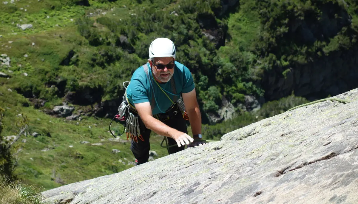 Bernhard im Jugendweg | © DAV Freudenstadt