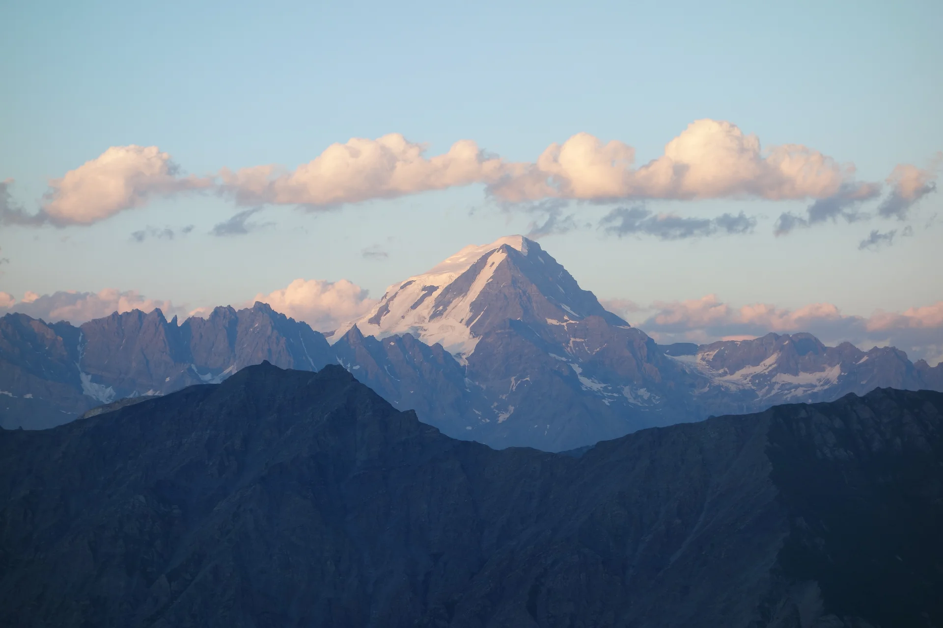 Grand Combin in der Abendsonne | © DAV Freudenstadt