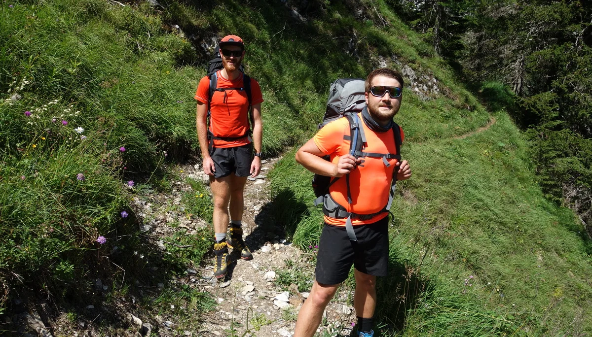 Aufstieg in der Mittagshitze | © DAV Freudenstadt